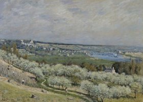 La terrasse à Saint-Germain, printemps