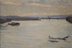 Inondation - La Seine à Vaux le Pénil (Seine et Marne) 