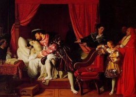 La mort de Leonardo da Vinci