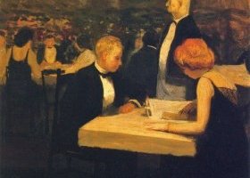 Dîner au restaurant