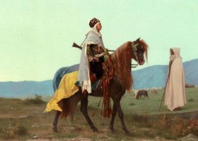 Un cavalier arabe Un cavalier arabe