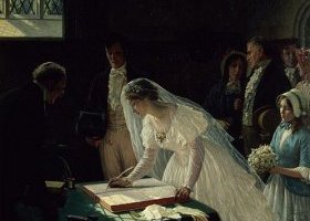 La signature du registre