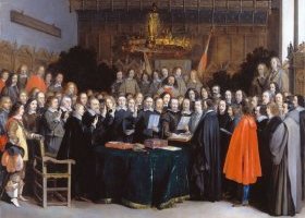 La ratification du traité de Münster
