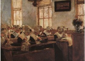 École de couture en Hollande