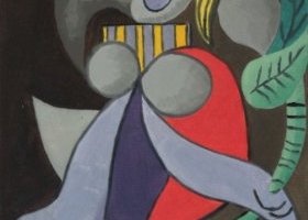 Femme á la fleur