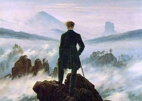 Le voyageur au-dessus de la mer de nuages 