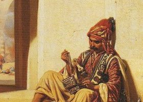 Bachi-Bouzouk regardant son butin