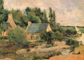 Les lavandières à Pont-Aven