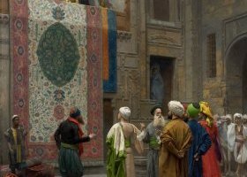 Marchand de tapis au Caire