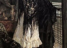 Leonora et Ampara au balcon