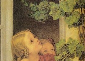 Enfants à la fenêtre