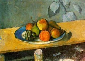 Pommes, pêches et poires 