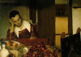 Une jeune femme assoupie Une jeune femme assoupie