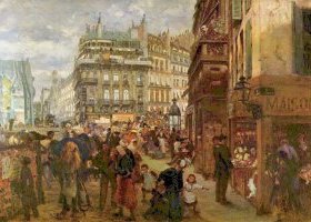 Jour de semaine à Paris 
