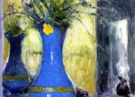 Le vase bleu