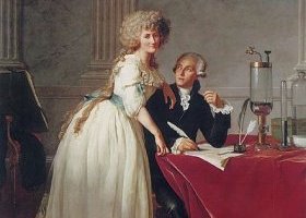 Portrait de monsieur de Lavoisier et sa femme Portrait de monsieur de Lavoisier et sa femme