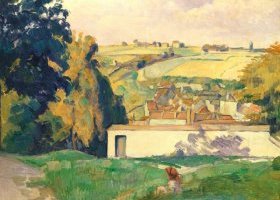 Jeune fille sur la colline