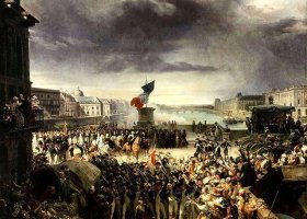 La Garde nationale de Paris part pour l'armée, septembre 1792 La Garde nationale de Paris part pour l'armée, septembre 1792
