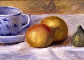 Nature morte à la tasse bleue