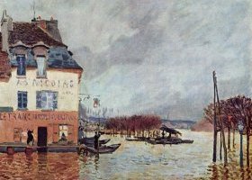 L'inondation à port Marly