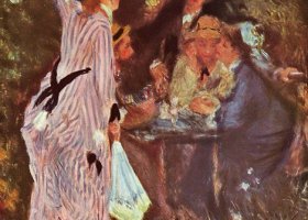 Au jardin-sous la tonnelle au moulin de la galette