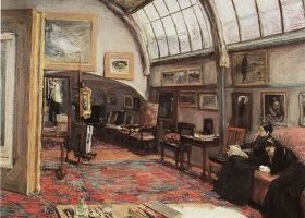 L'atelier de l'artiste
