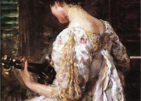 Femme à la guitare