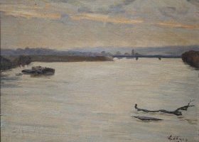 Inondation - La Seine à Vaux le Pénil (Seine et Marne) 