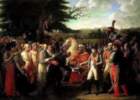 Napoléon reçoit les clés de Vienne